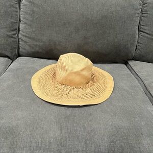 J. Crew Textured summer straw hat
